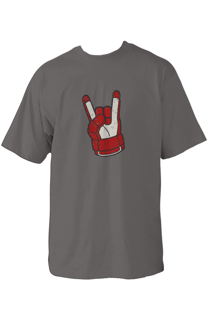 Hockey Rocks 90s Throwback Tee