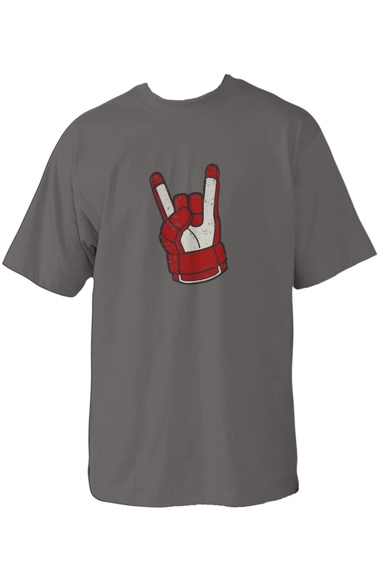 Hockey Rocks 90s Throwback Tee