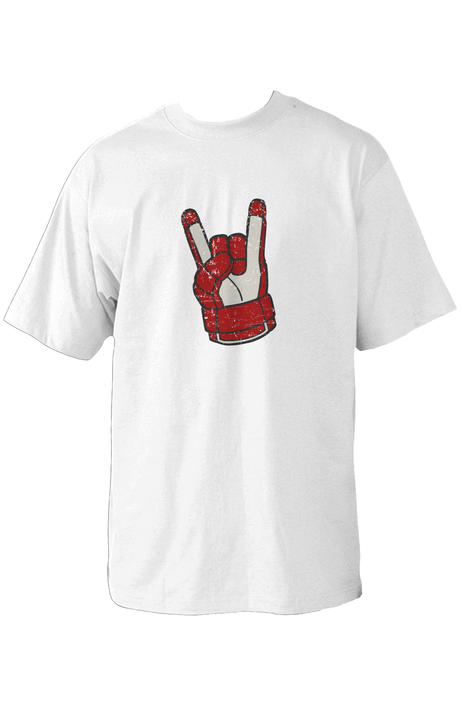 Hockey Rocks 90s Throwback Tee