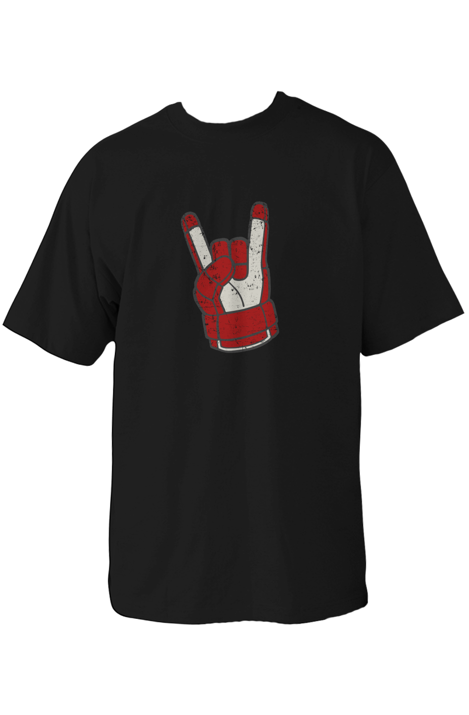 Hockey Rocks 90s Throwback Tee