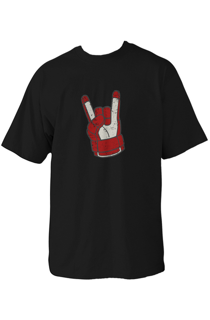 Hockey Rocks 90s Throwback Tee