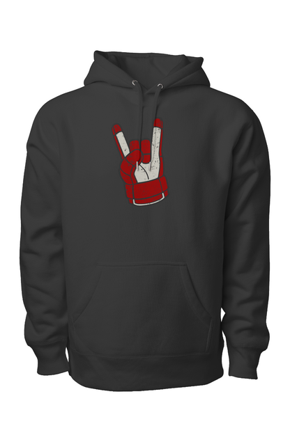 Hockey Rocks Legend Heavyweight Hoodie