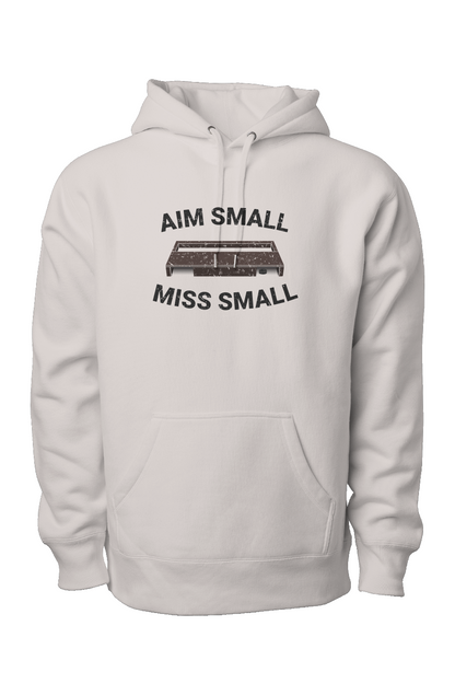 Aim Small Miss Small Legend Heavyweight Hoodie Bone | Barn Garb Hockey Threads