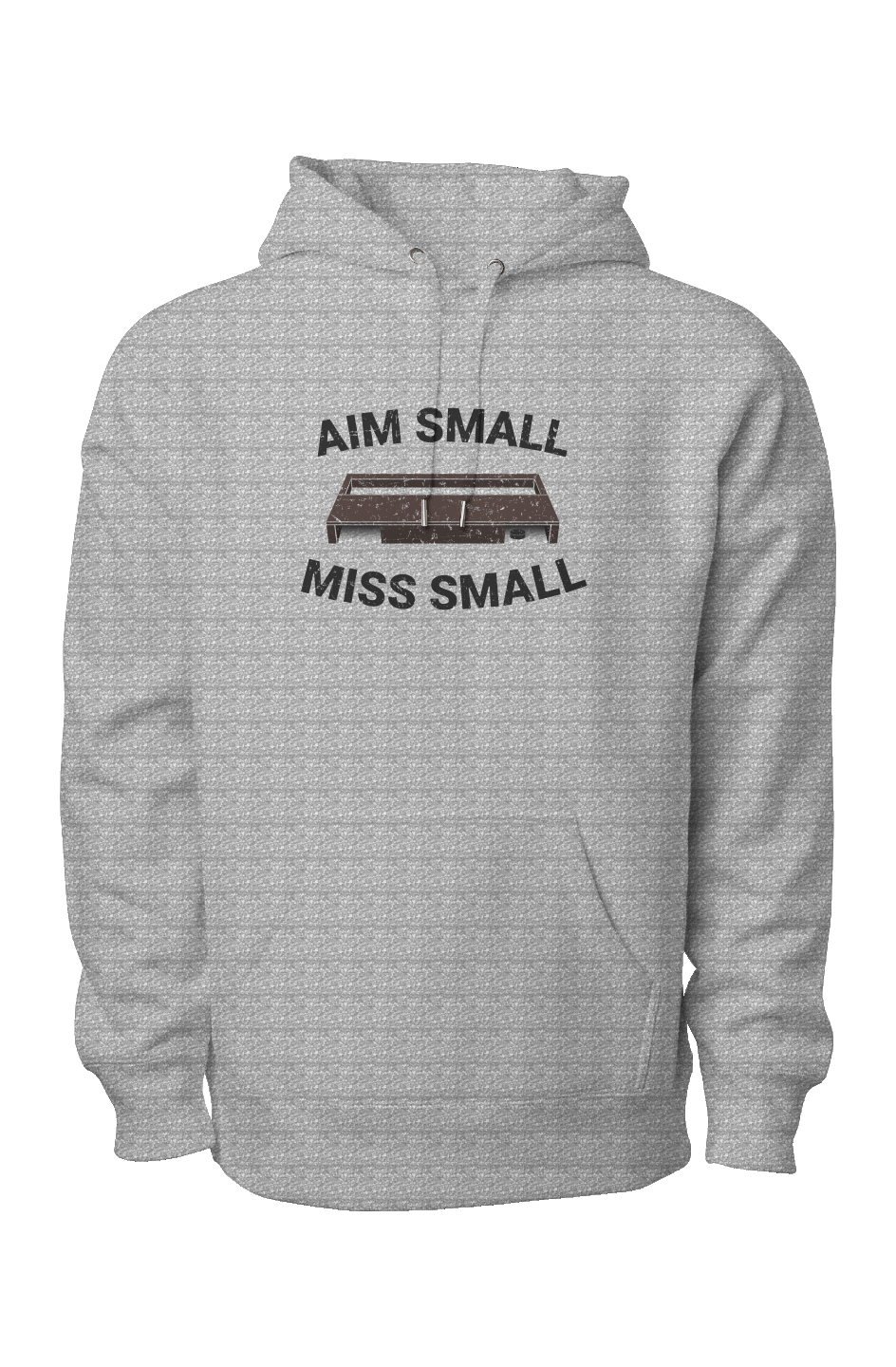 Aim Small Miss Small Legend Heavyweight Hoodie Grey | Barn Garb Hockey Threads