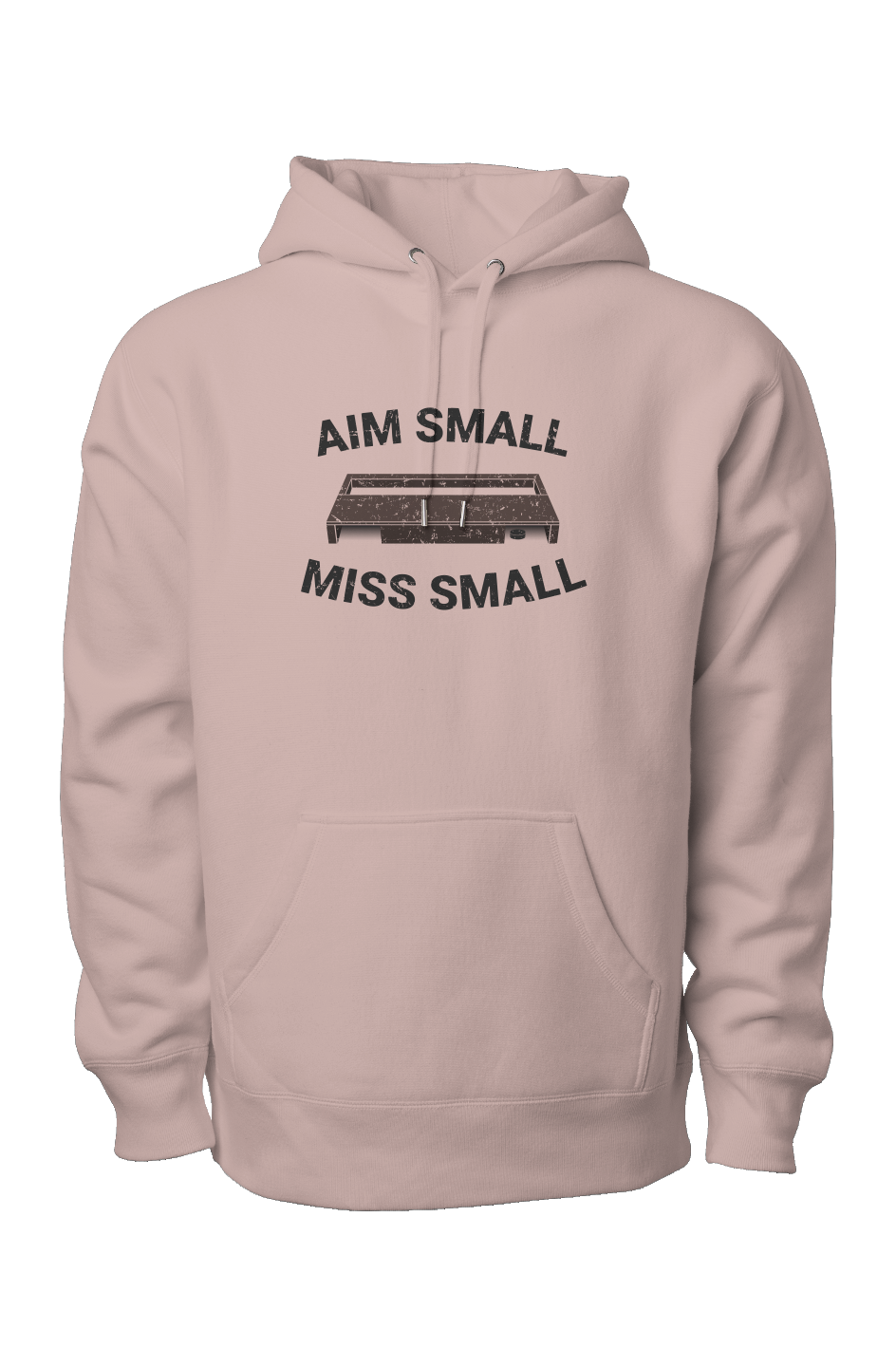 Aim Small Miss Small Legend Heavyweight Hoodie Pink | Barn Garb Hockey Threads