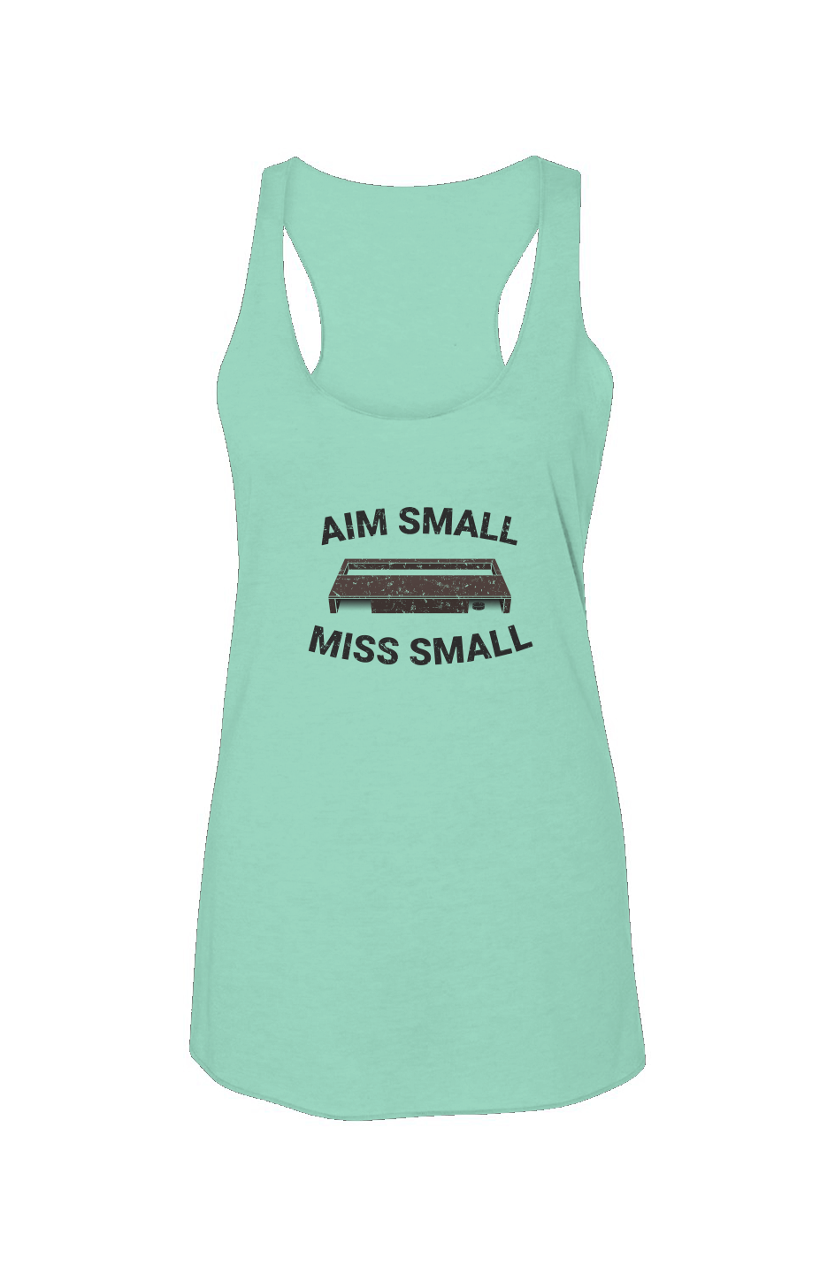 Aim Small Miss Small Racerback Barn Tank Mint | Barn Garb Hockey Threads