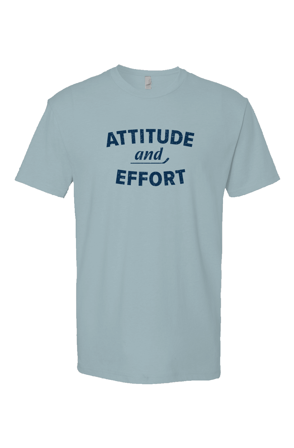 Attitude and Effort Breakaway Performance Tee Ice Blue | Barn Garb Hockey Threads