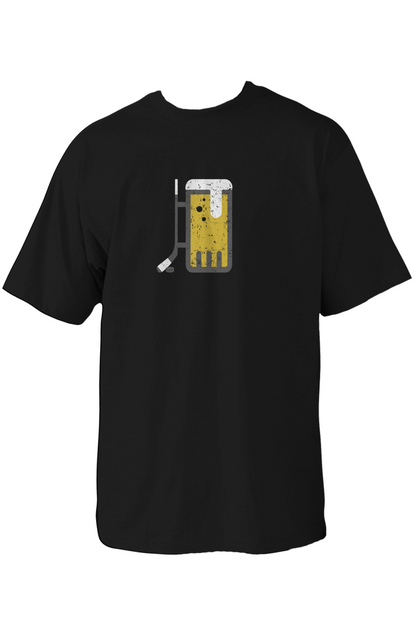 Bar Down 90s Throwback Tee Black | Barn Garb Hockey Threads