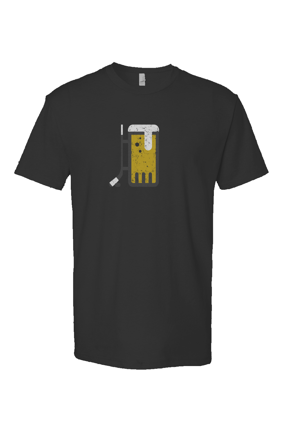 Bar Down Breakaway Performance Tee Black | Barn Garb Hockey Threads