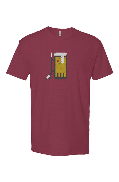 Bar Down Breakaway Performance Tee Cardinal Red | Barn Garb Hockey Threads