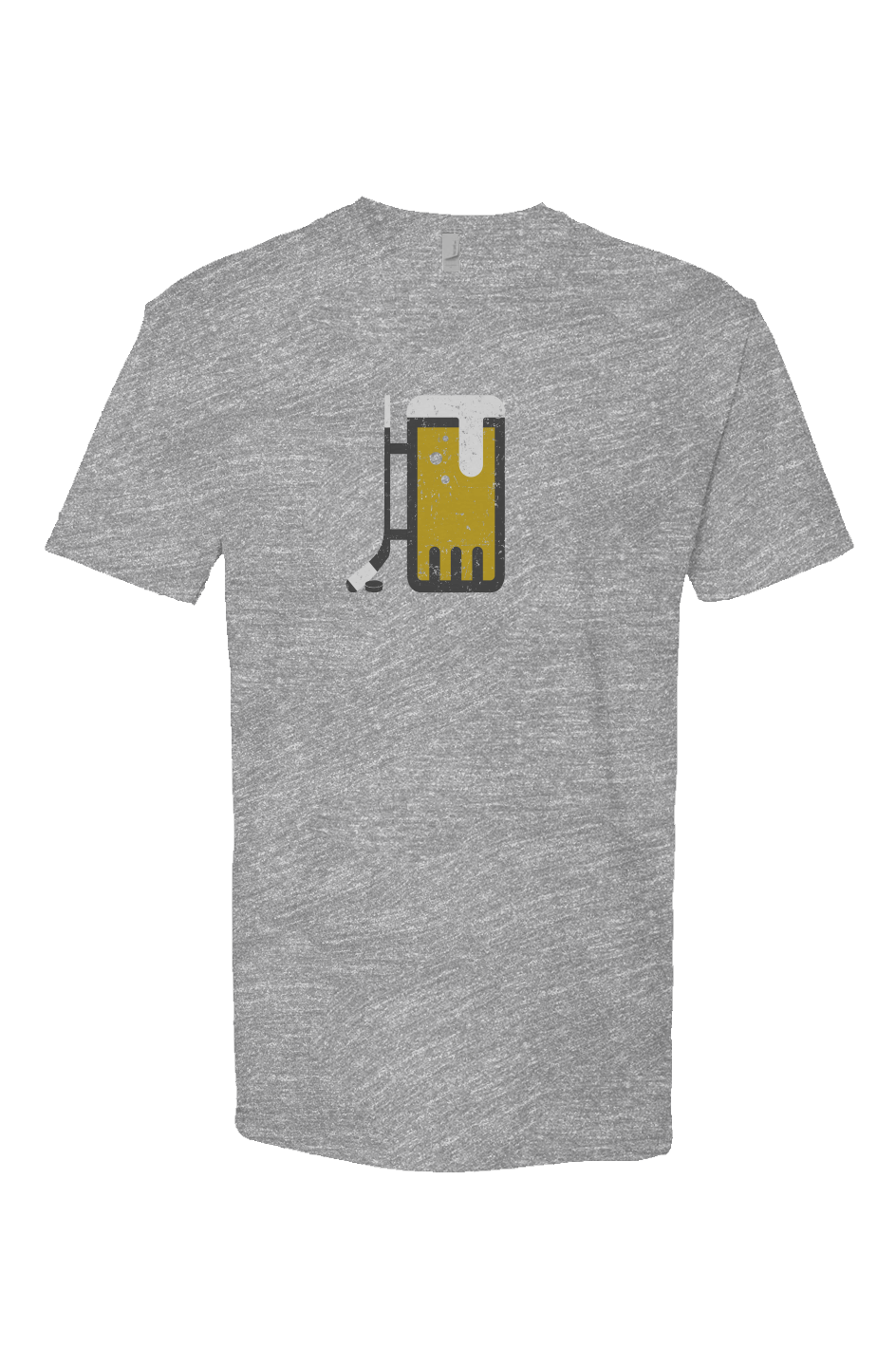 Bar Down Breakaway Performance Tee Grey | Barn Garb Hockey Threads