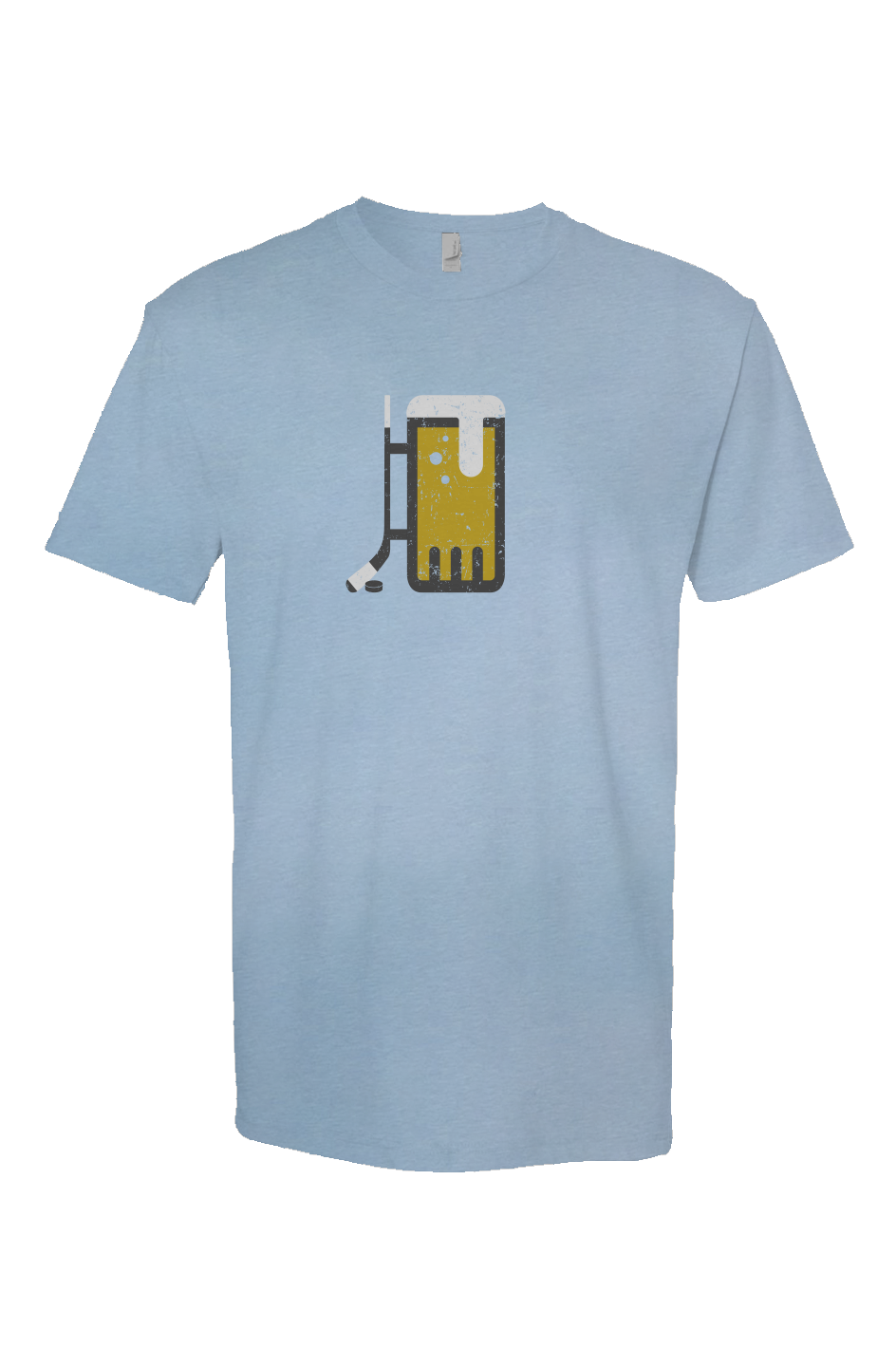 Bar Down Breakaway Performance Tee Ice Blue | Barn Garb Hockey Threads