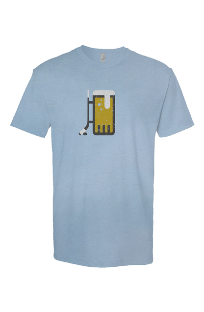 Bar Down Breakaway Performance Tee Ice Blue | Barn Garb Hockey Threads