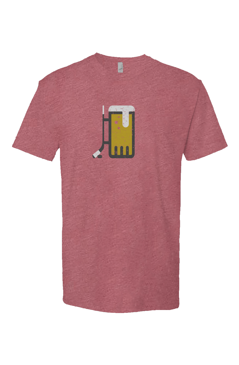 Bar Down Breakaway Performance Tee Mauve | Barn Garb Hockey Threads