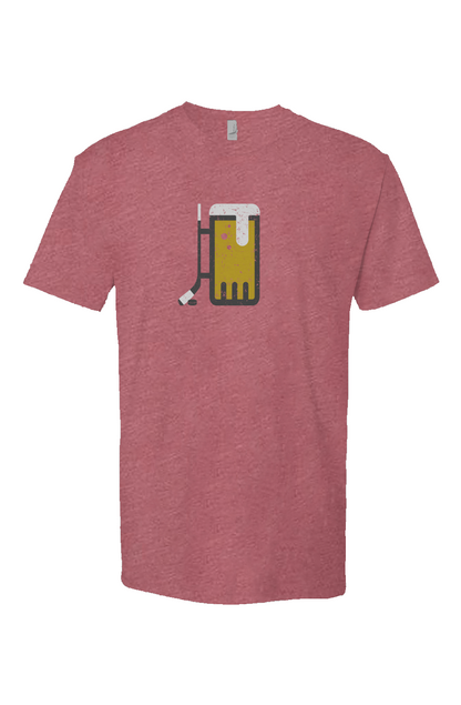 Bar Down Breakaway Performance Tee Mauve | Barn Garb Hockey Threads