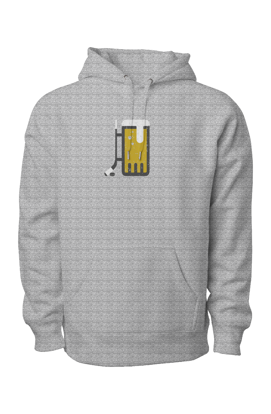 Bar Down Legend Heavyweight Hoodie Grey | Barn Garb Hockey Threads