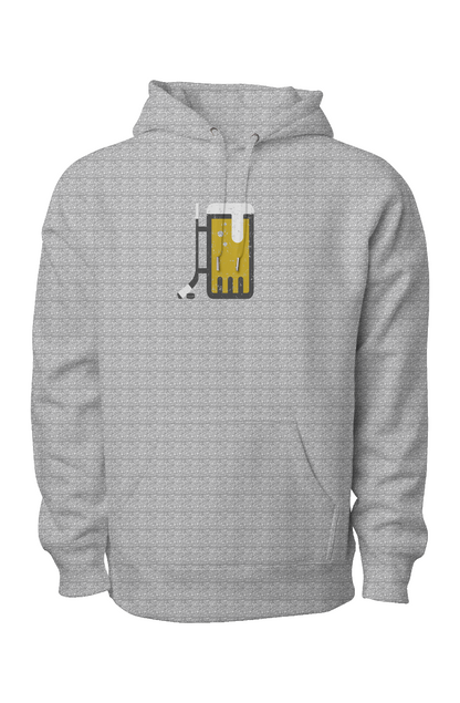 Bar Down Legend Heavyweight Hoodie Grey | Barn Garb Hockey Threads