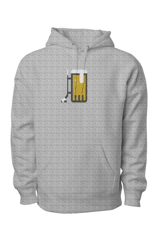 Bar Down Legend Heavyweight Hoodie Grey | Barn Garb Hockey Threads