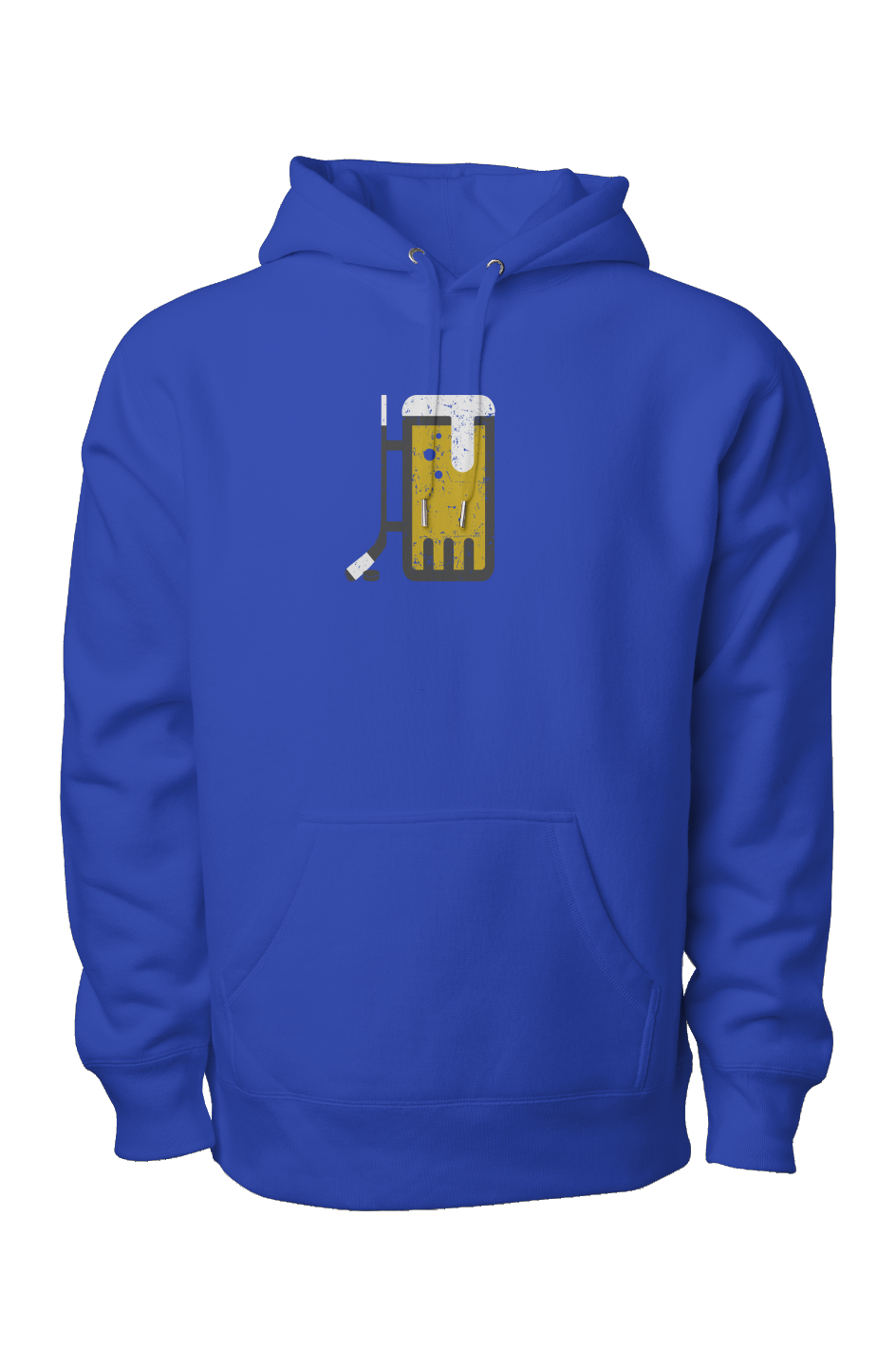 Bar Down Legend Heavyweight Hoodie Royal Blue | Barn Garb Hockey Threads