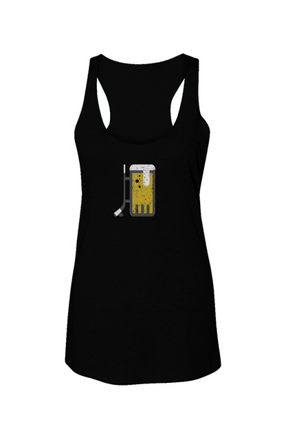Bar Down Racerback Barn Tank Black | Barn Garb Hockey Threads