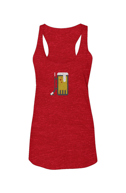 Bar Down Racerback Barn Tank Red | Barn Garb Hockey Threads