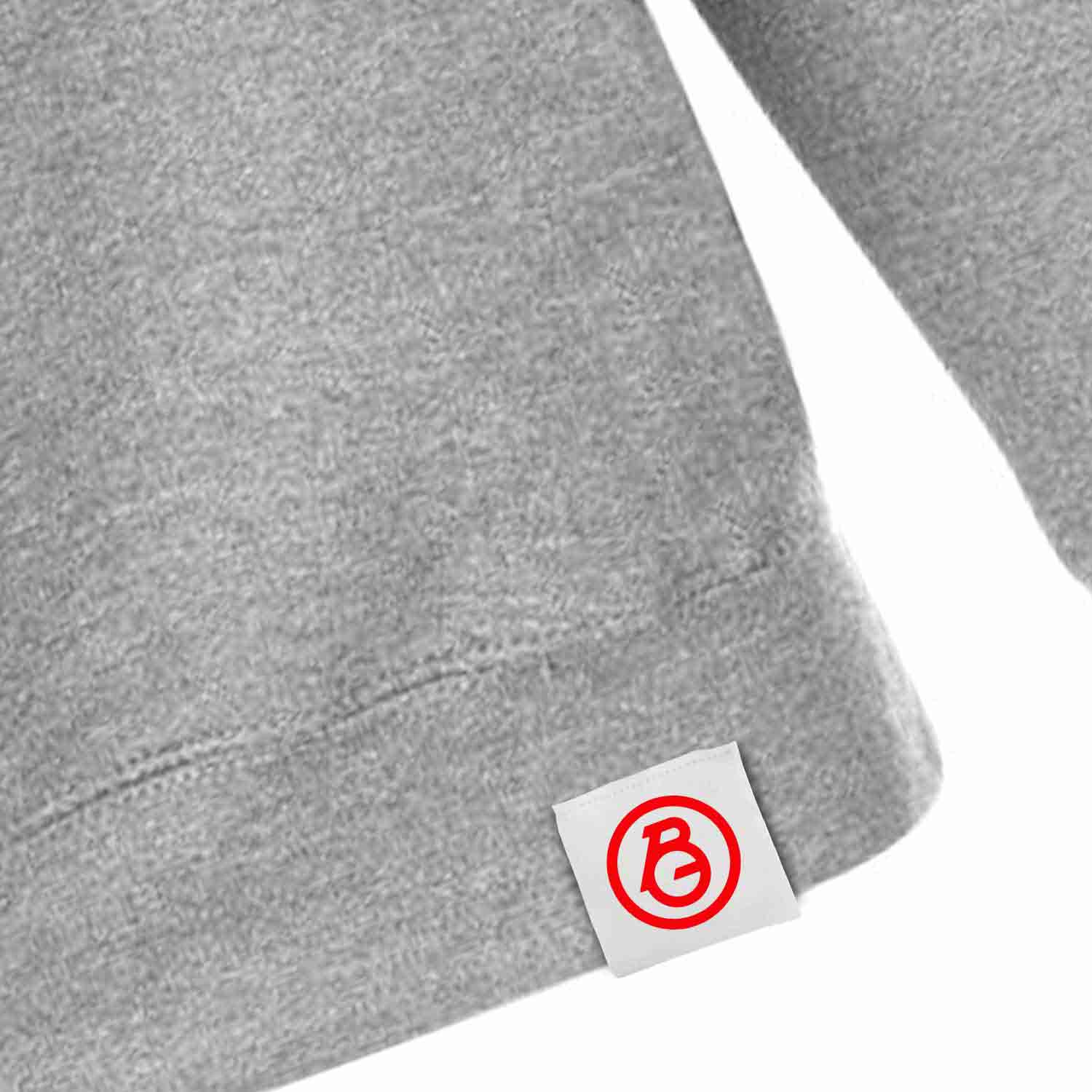 Barn Garb Hockey Threads Rinkside Crewneck Sweatshirt Woven Label Mock Up
