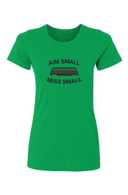Barn Babe Aim Small Miss Small Tee Kelly Green | Barn Garb Hockey Threads