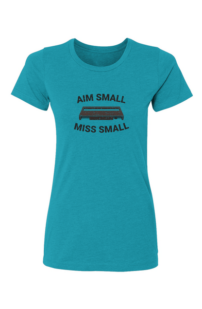 Barn Babe Aim Small Miss Small Tee Turquoise | Barn Garb Hockey Threads