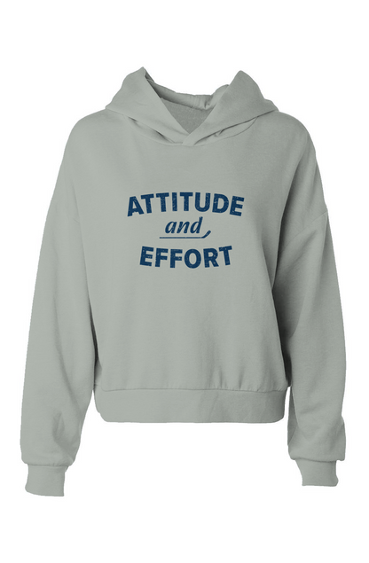 Barn Babe Attitude and Effort Hip Height Hoodie Sage | Barn Garb Hockey Threads
