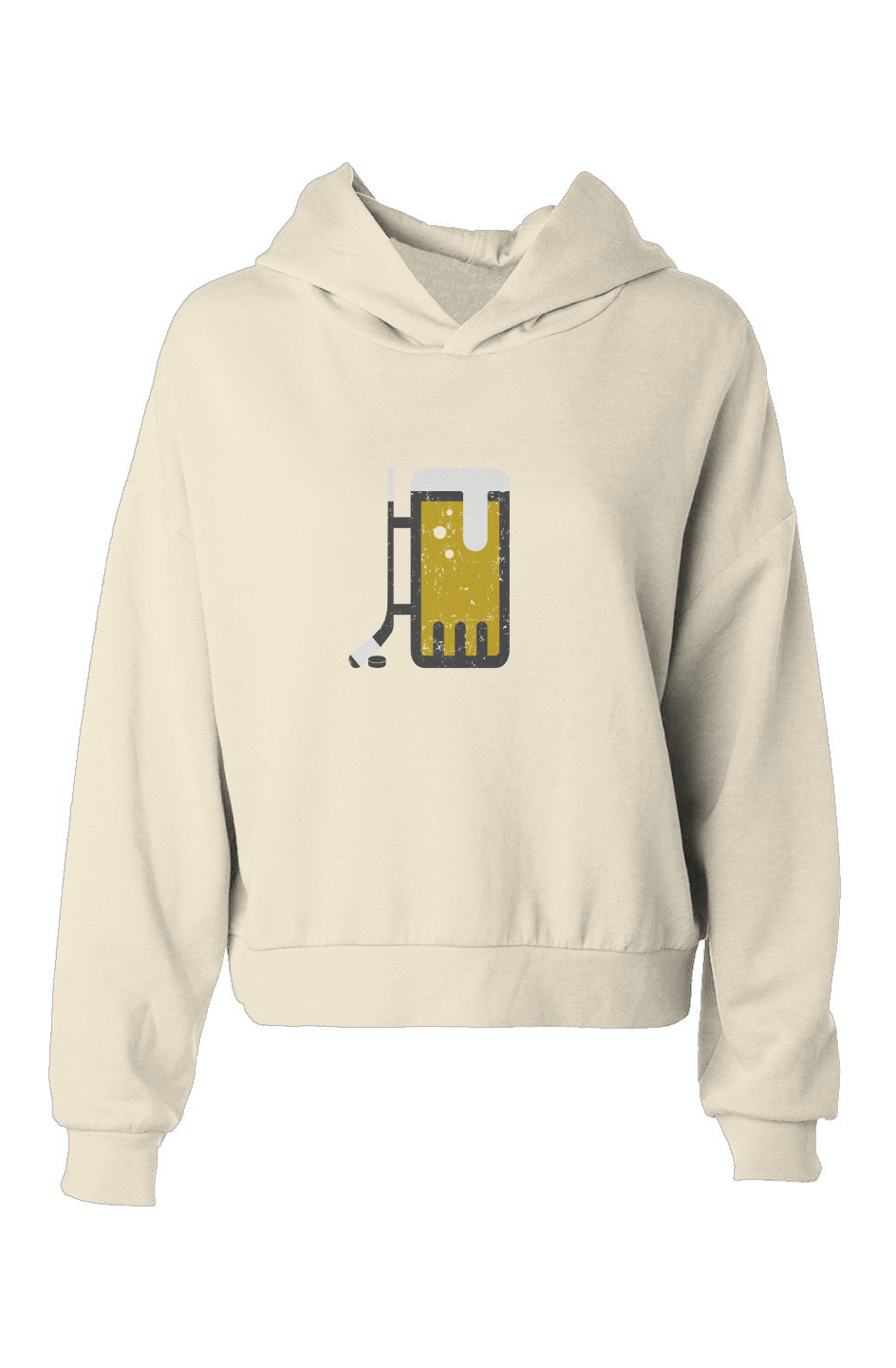 Barn Babe Bar Down Hip Height Hoodie Bone | Barn Garb Hockey Threads