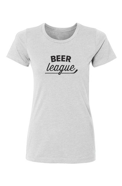 Barn Babe Beer League Tee White | Barn Garb Hockey Threads