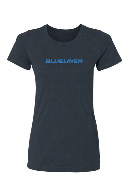 Barn Babe Blueliner Tee Navy Blue | Barn Garb Hockey Threads