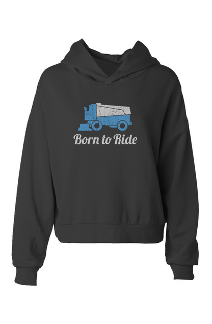 Barn Babe Born to Ride Hip-Height Hoodie Black | Barn Garb Hockey Threads