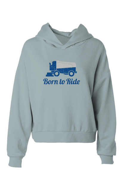 Barn Babe Born to Ride Hip-Height Hoodie Sage | Barn Garb Hockey Threads