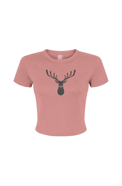 Barn Babe Buckshot Baby Tee Pink | Barn Garb Hockey Threads