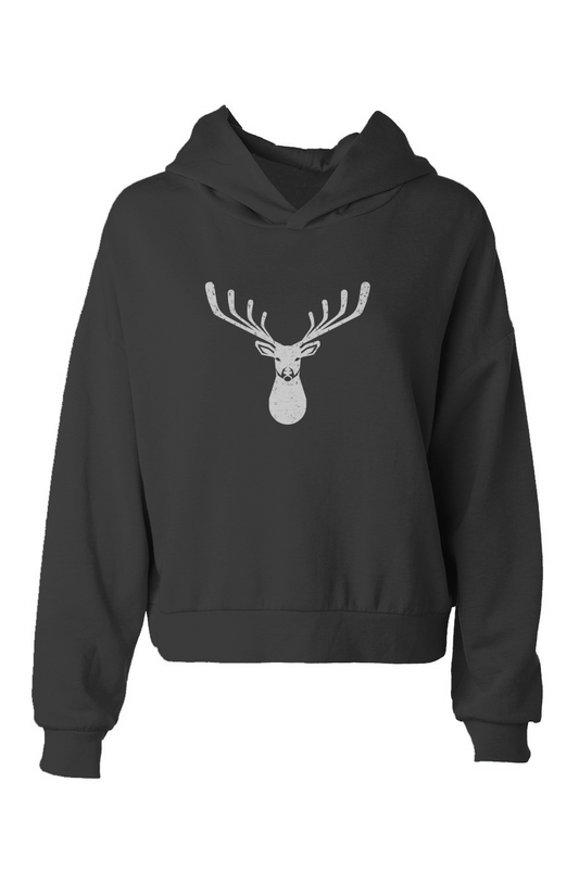 Barn Babe Buckshot Hip-Height Hoodie Black | Barn Garb Hockey Threads