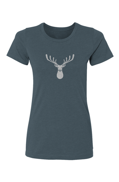 Barn Babe Buckshot Tee Indigo Blue | Barn Garb Hockey Threads