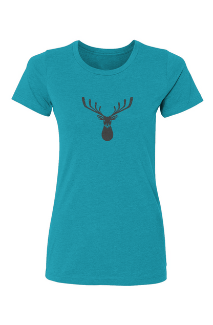 Barn Babe Buckshot Tee Turquoise | Barn Garb Hockey Threads