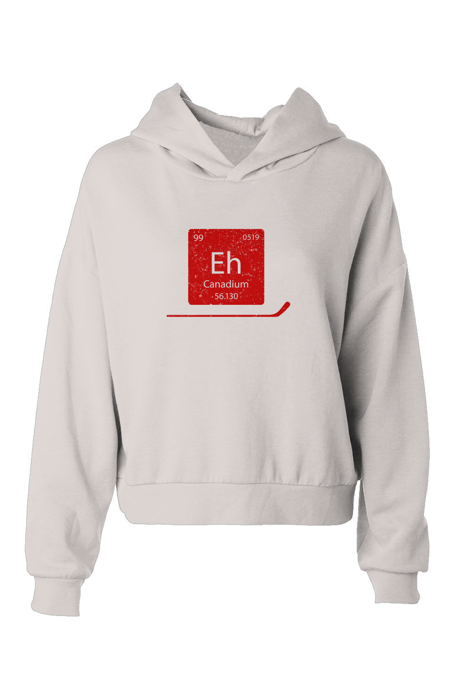 Barn Babe Canadium Hip-Height Hoodie Bone | Barn Garb Hockey Threads