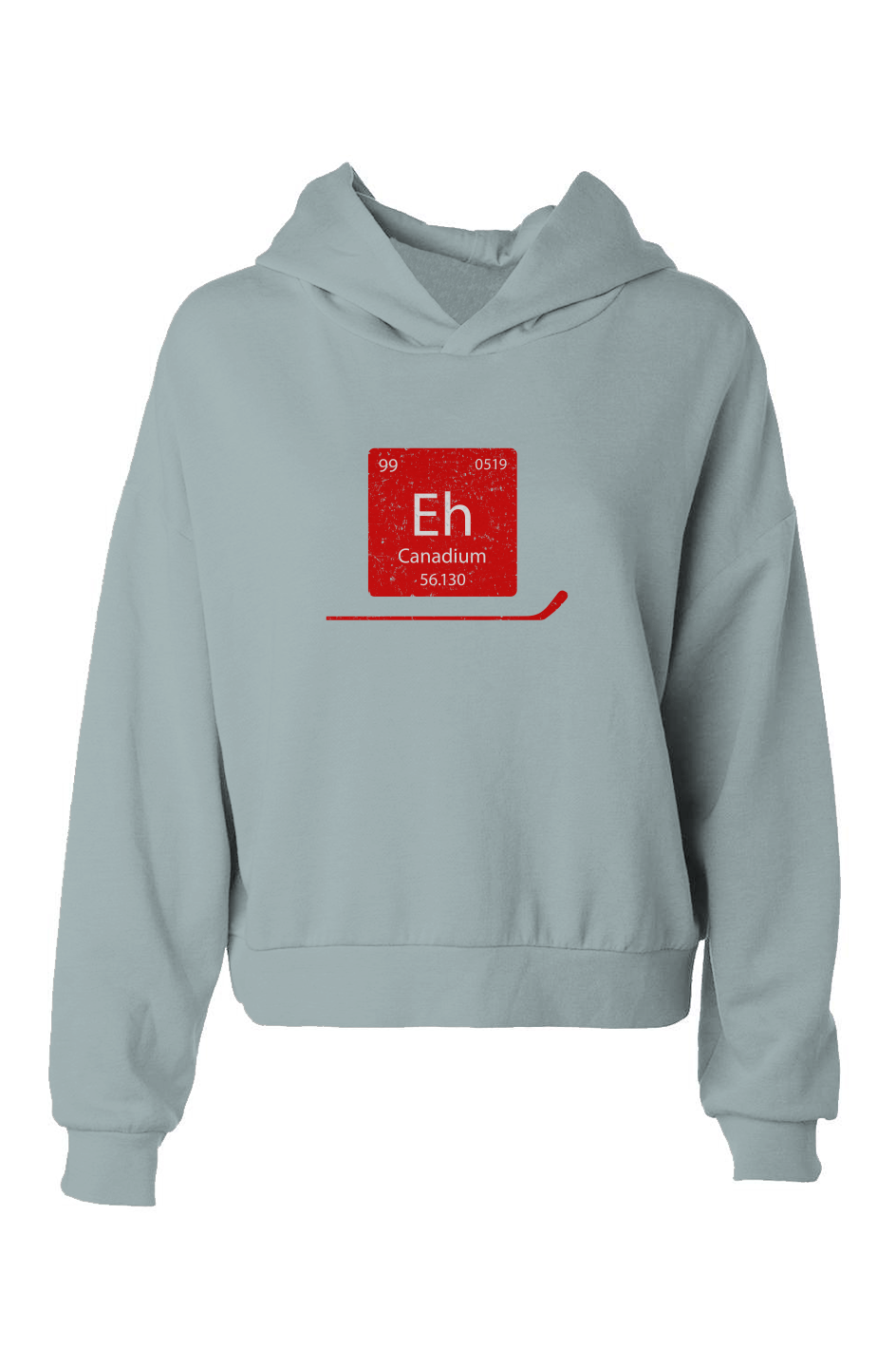 Barn Babe Canadium Hip-Height Hoodie Sage | Barn Garb Hockey Threads
