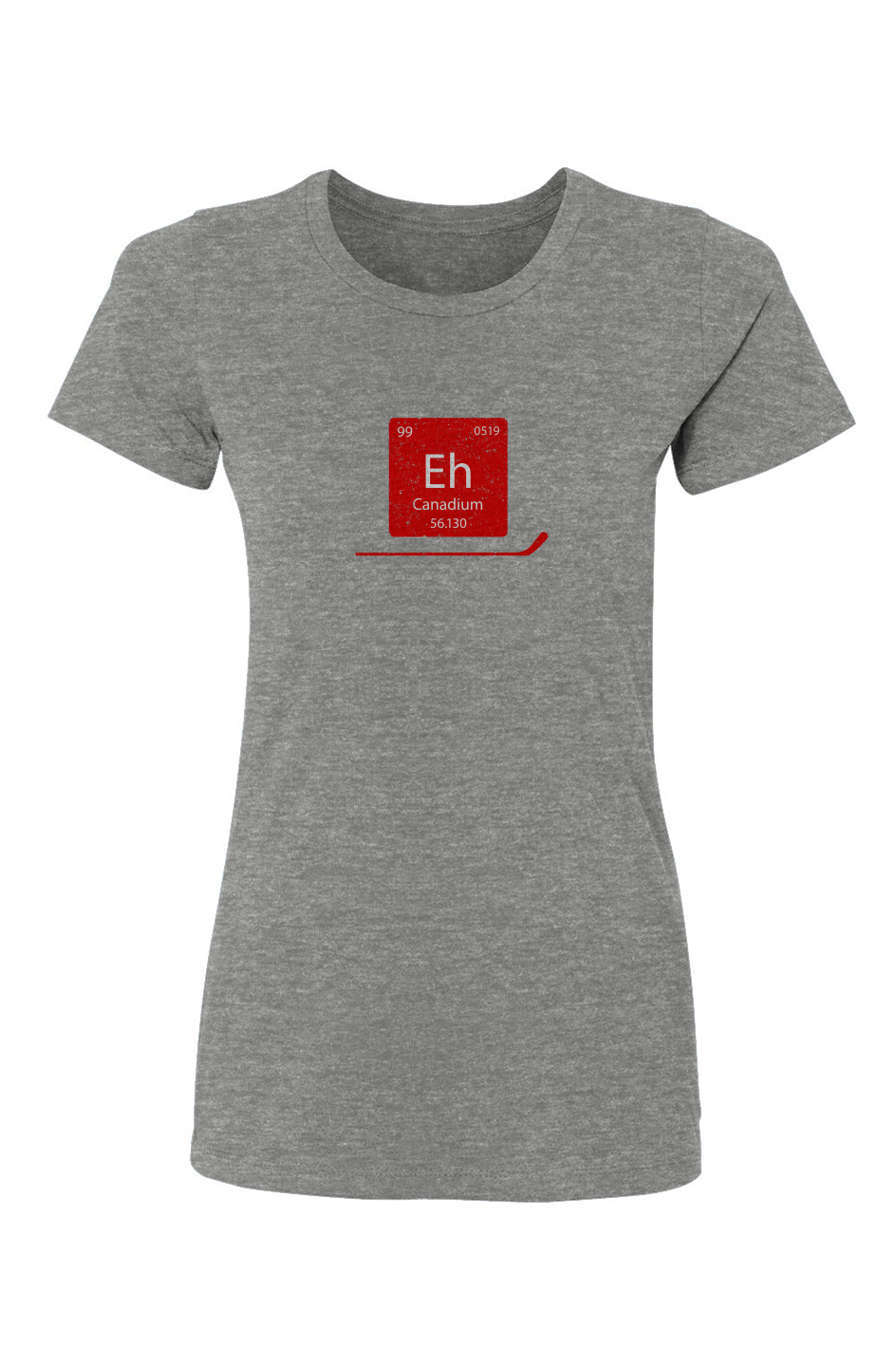 Barn Babe Canadium Tee Grey | Barn Garb Hockey Threads