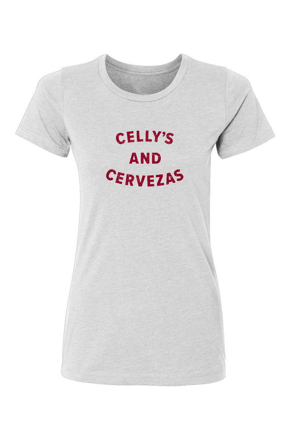 Barn Babe Celly's and Cervezas Tee White | Barn Garb Hockey Threads