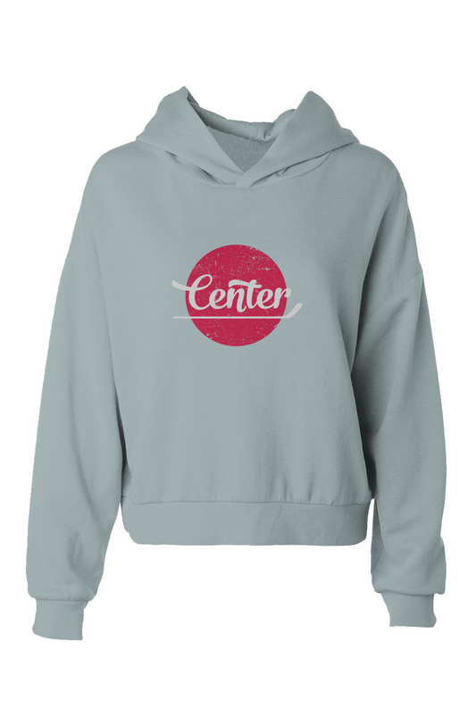 Barn Babe Center Dot Hip-Height Hoodie Sage | Barn Garb Hockey Threads