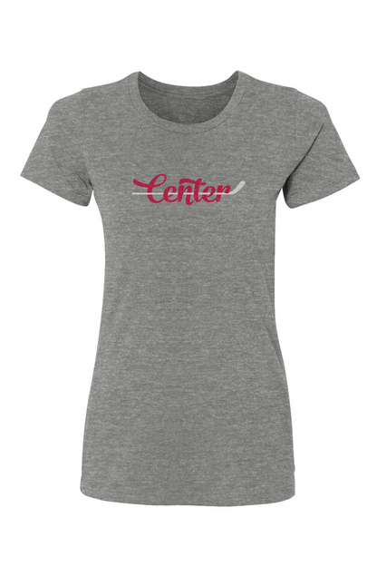 Barn Babe Center Tee Grey | Barn Garb Hockey Threads