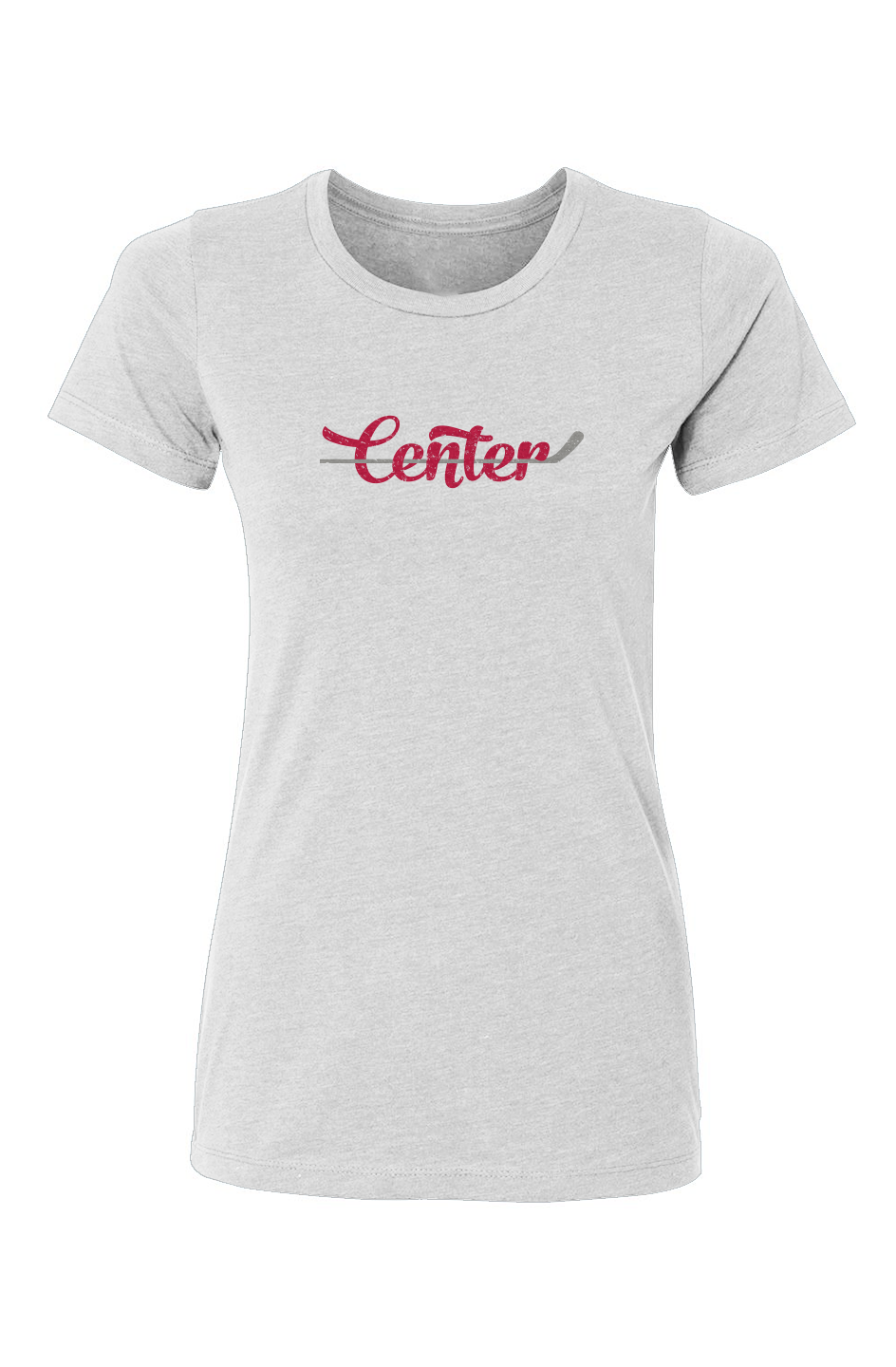 Barn Babe Center Tee White | Barn Garb Hockey Threads