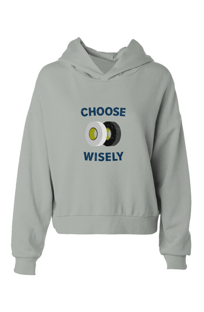 Barn Babe Choose Wisely Hip-Height Hoodie Sage | Barn Garb Hockey Threads