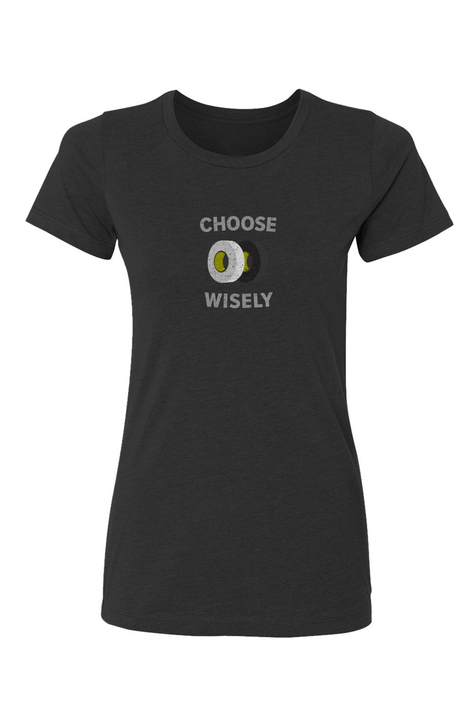 Barn Babe Choose Wisely Tee Black | Barn Garb Hockey Threads