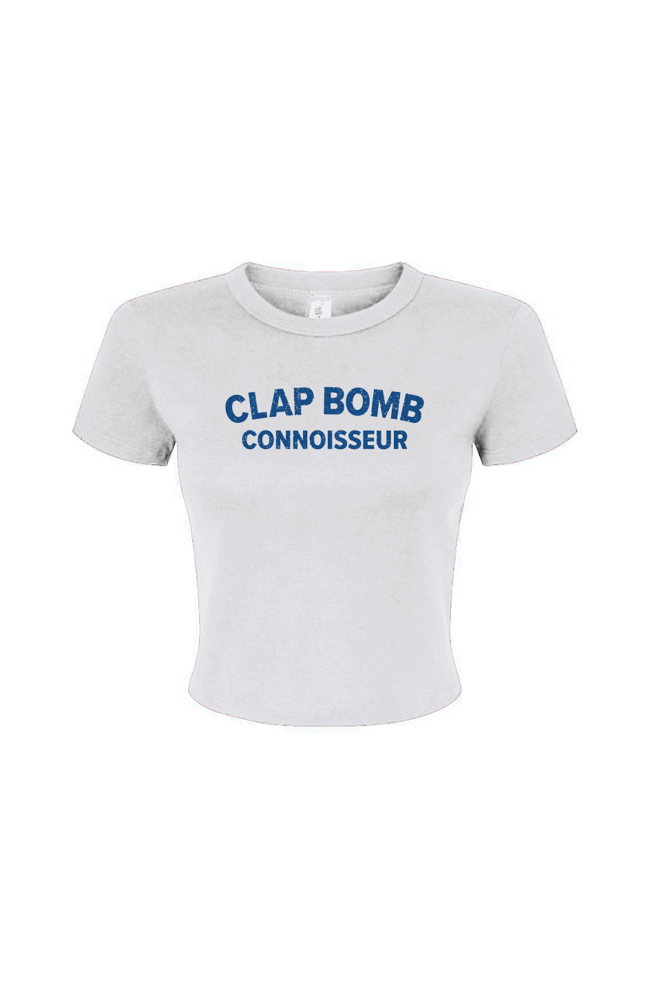 Barn Babe Clab Bomb Connoisseur Baby Tee White | Barn Garb Hockey Threads