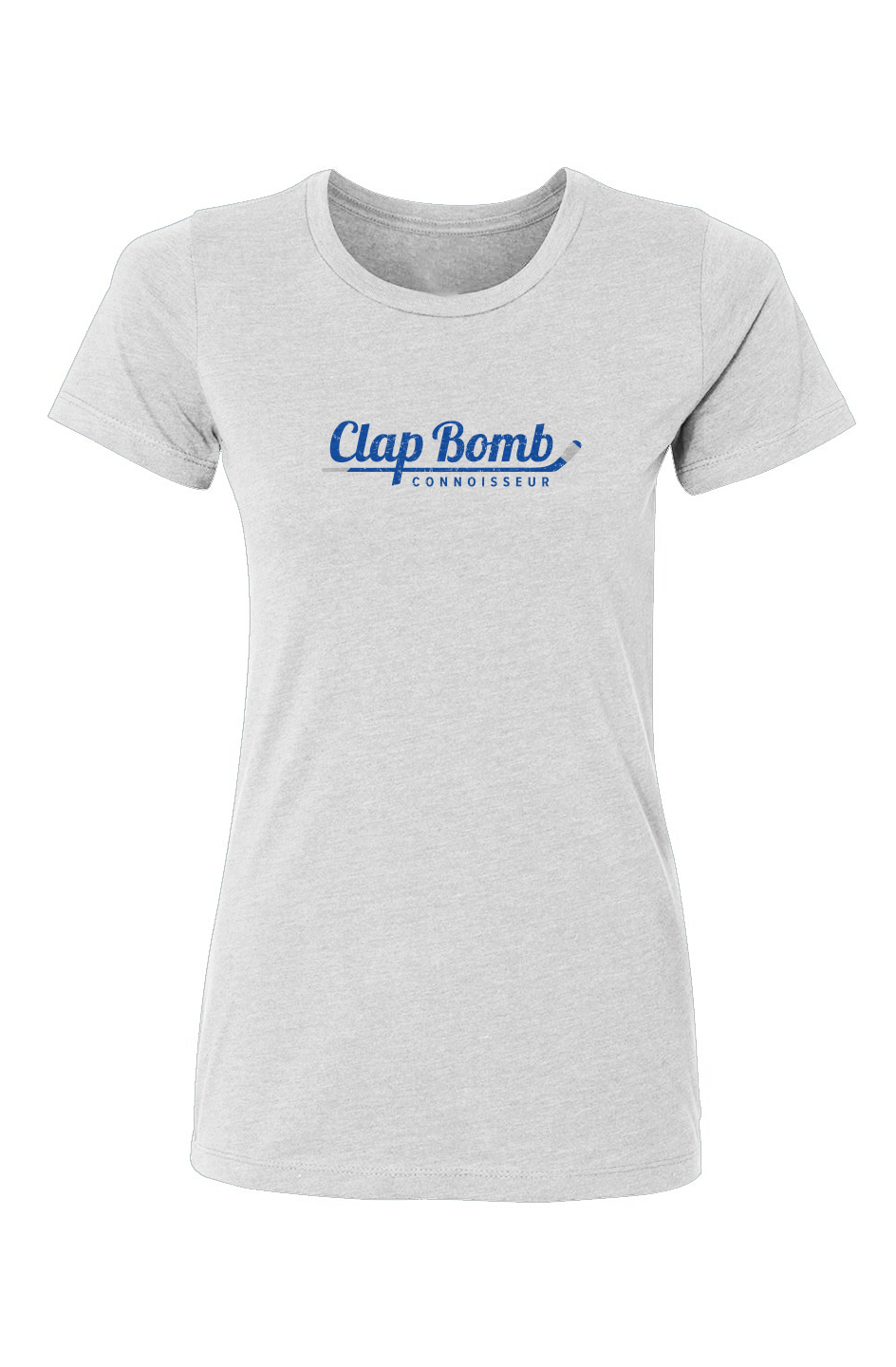 Barn Babe Clap Bomb Connoisseur Stick Tee White | Barn Garb Hockey Threads