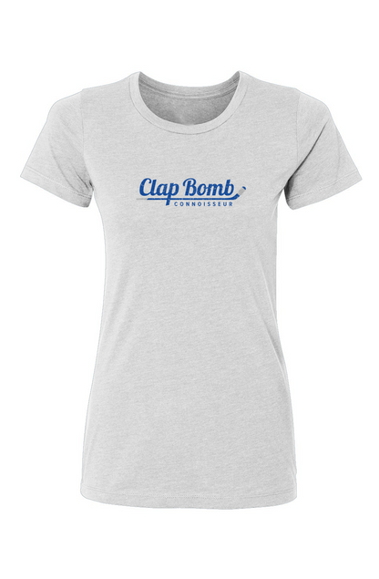 Barn Babe Clap Bomb Connoisseur Stick Tee White | Barn Garb Hockey Threads